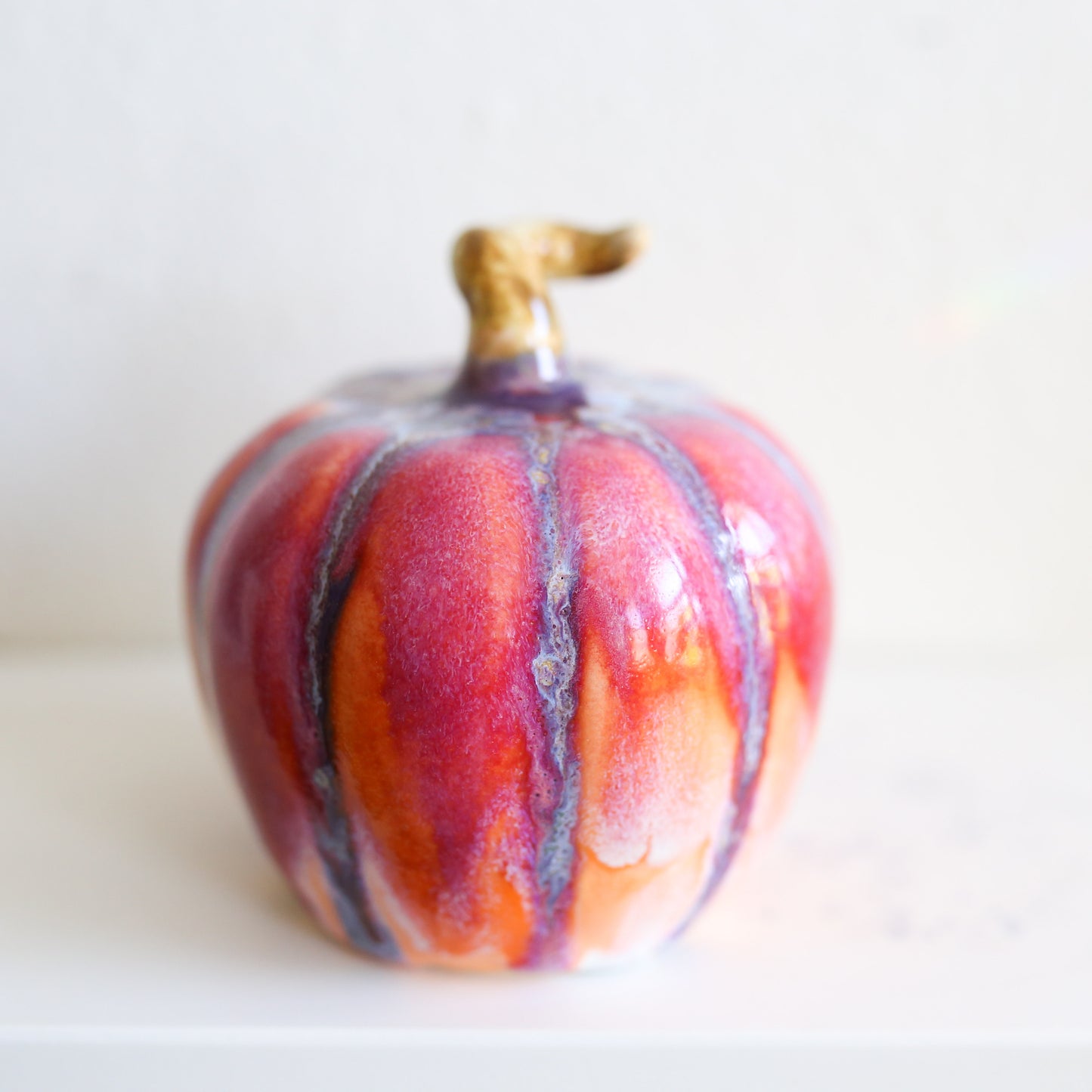 TCK #1425 Pink and Orange Melt Pumpkin