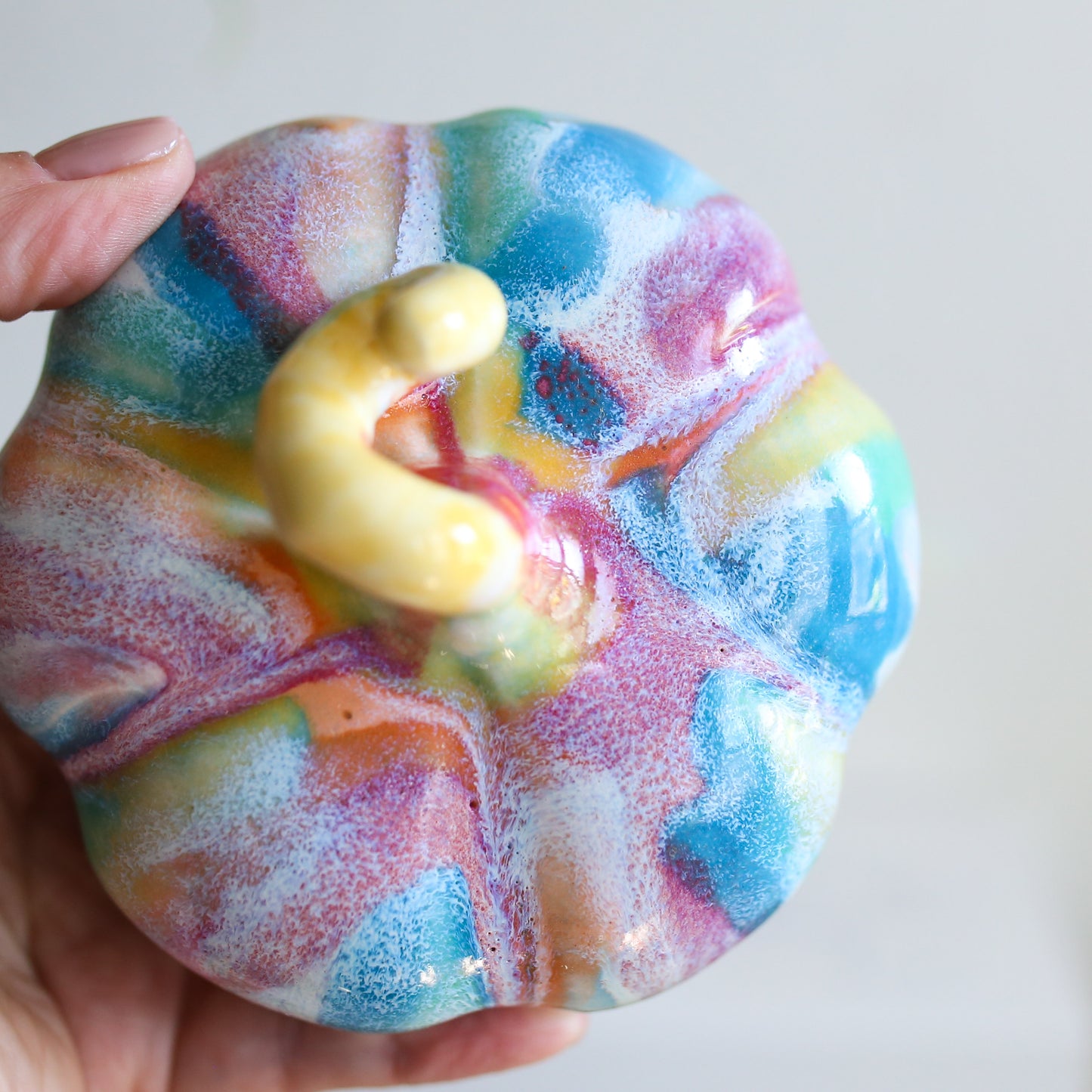 TCK #1423 Rainbow Melt Pumpkin