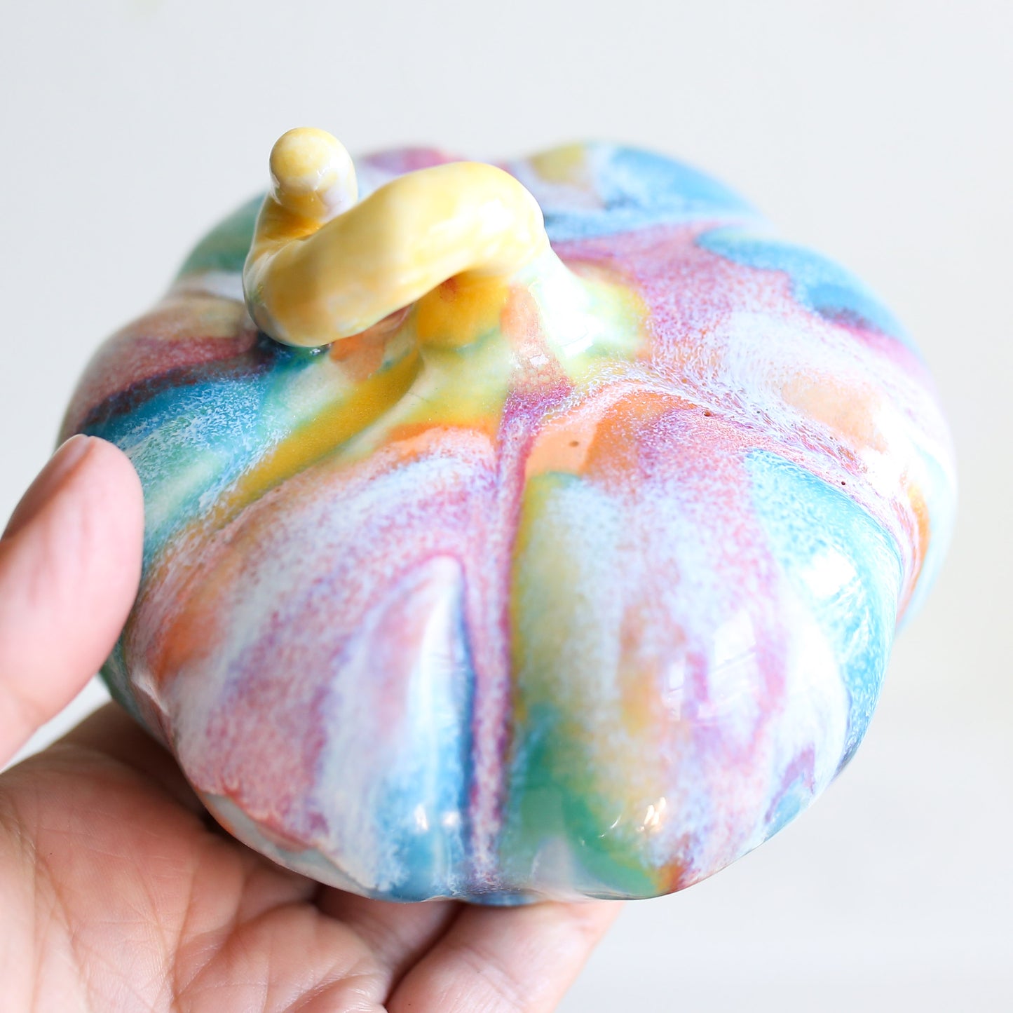 TCK #1423 Rainbow Melt Pumpkin