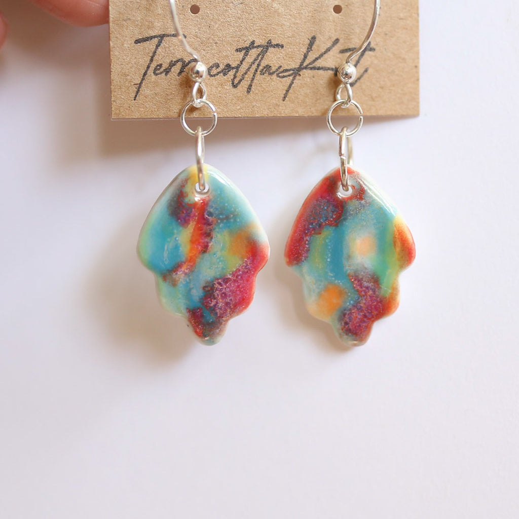 Rainbow Melt Earrings