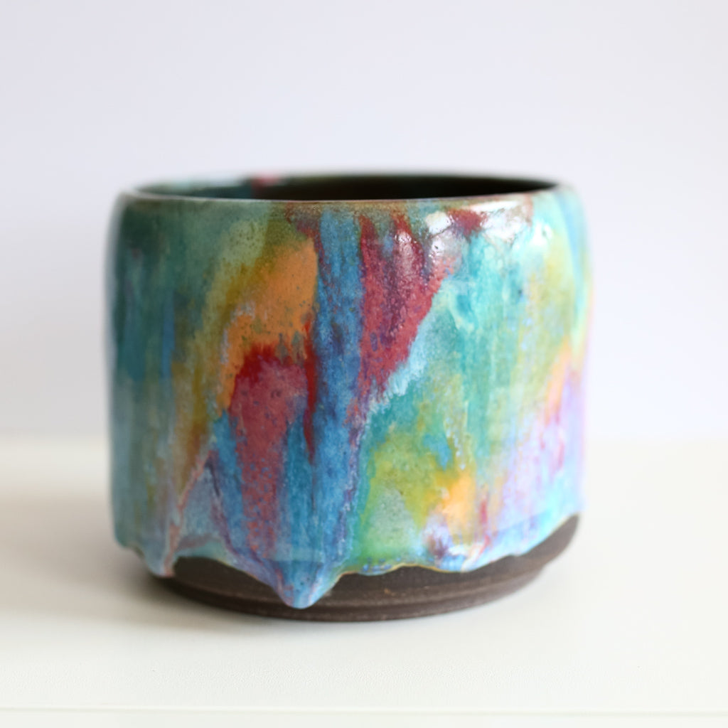 TCK #1303 Rainbow Melt Planter
