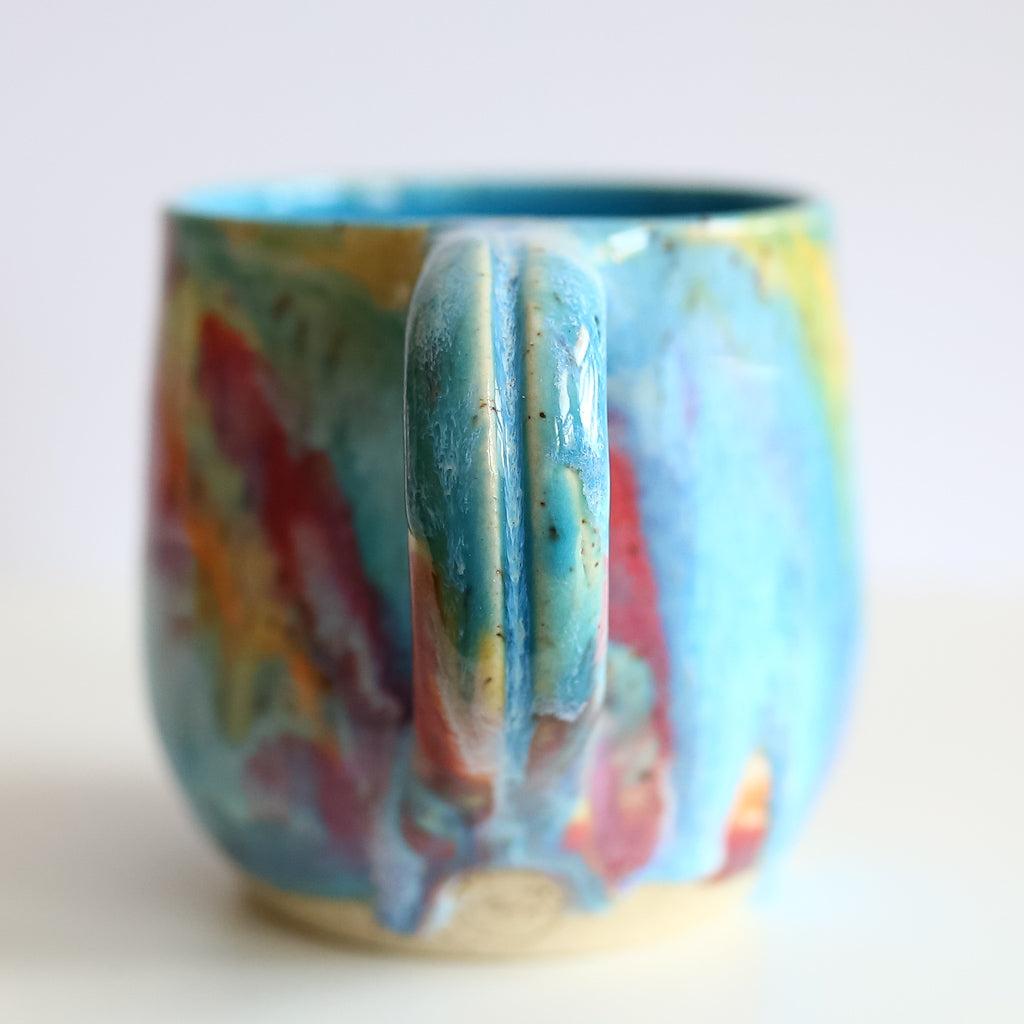TCK #1307 Rainbow Melt Mug