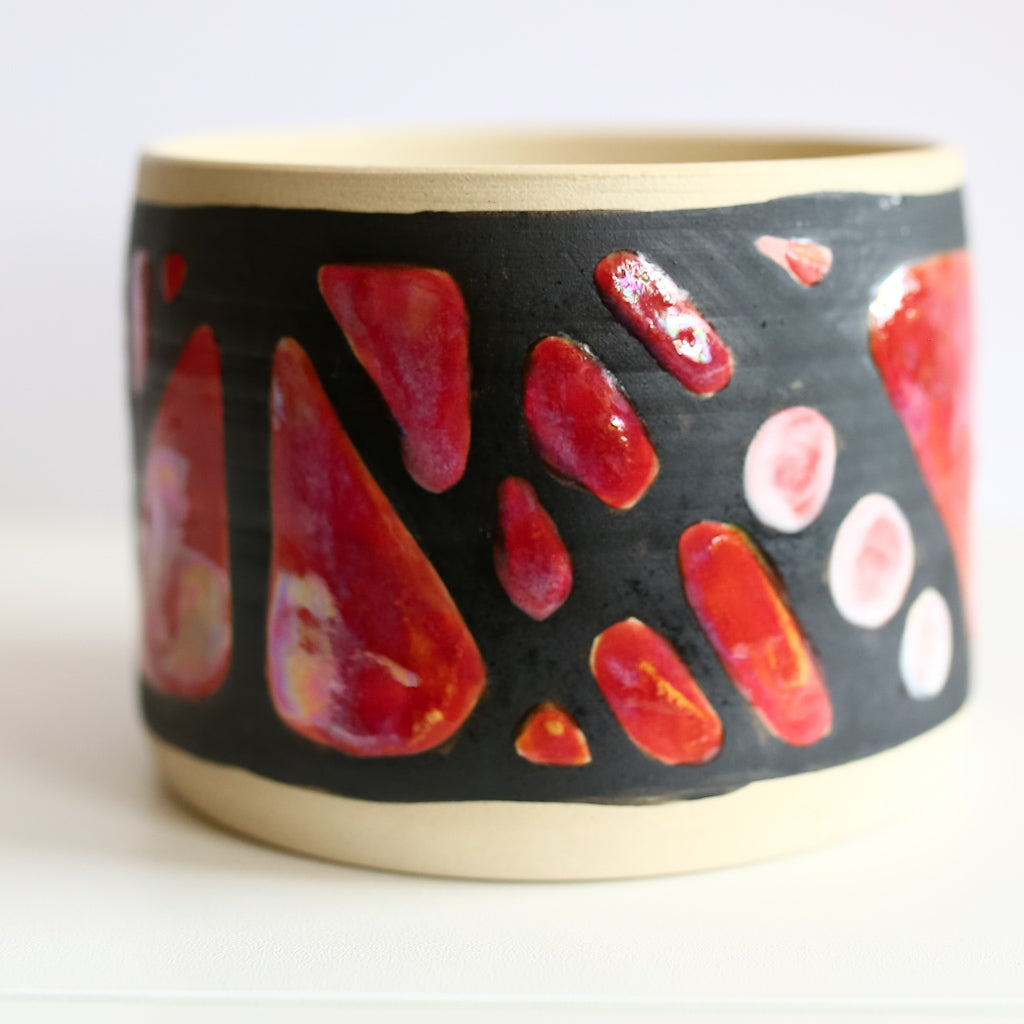 TCK #1331 Monarch Planter in Red