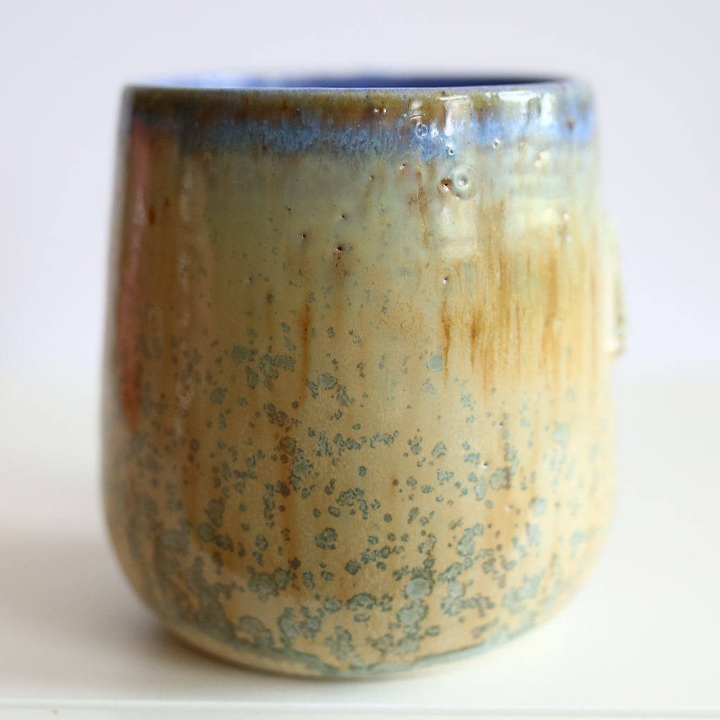 TCK #1327 Eye Mug in Sand Blue