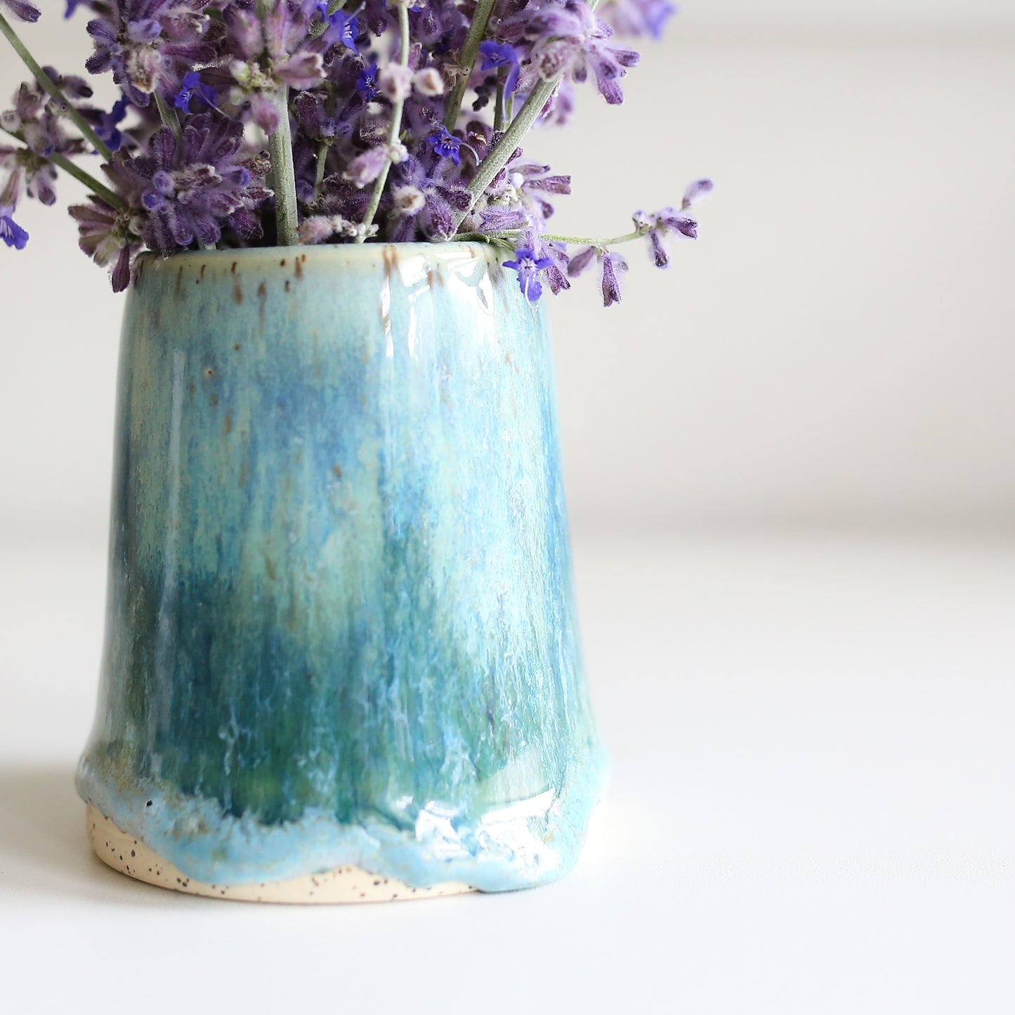 TCK #1610 Blue Melt Vase