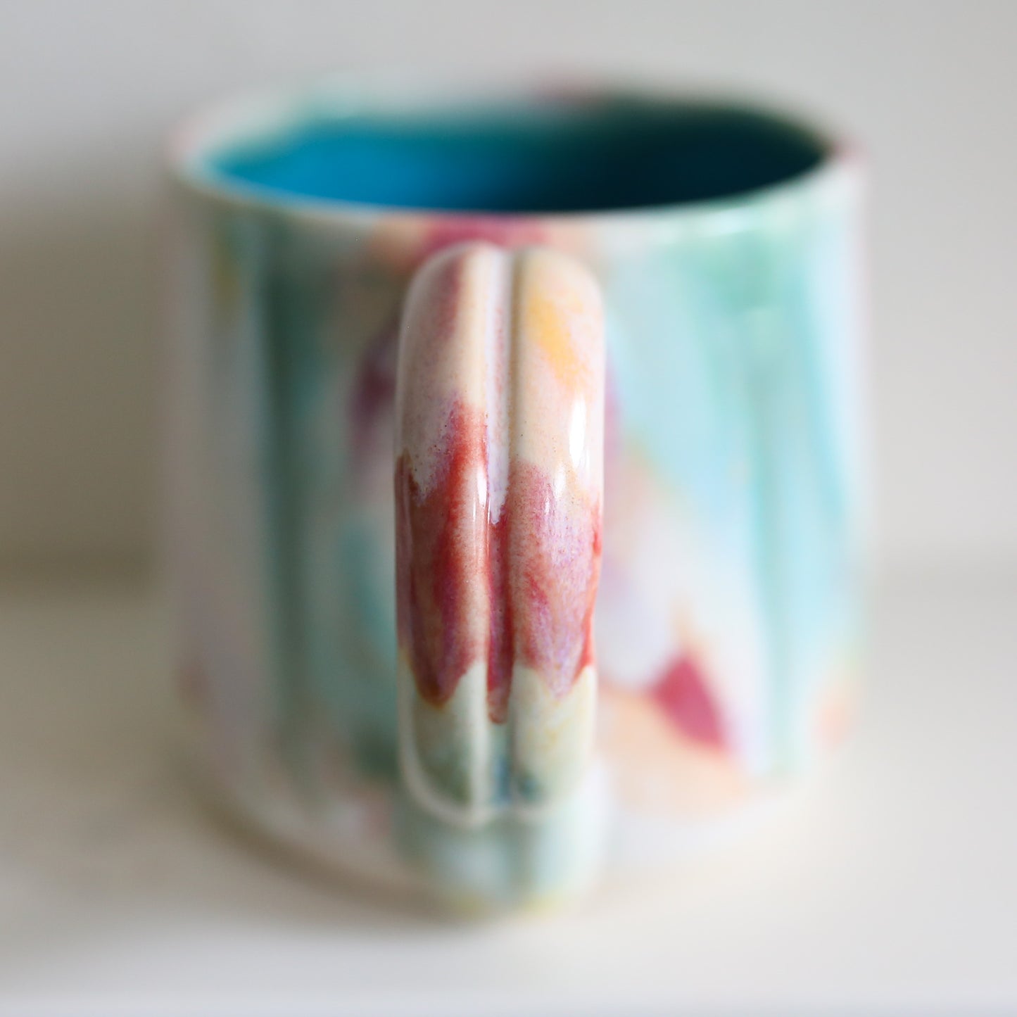 TCK #1619 Rainbow Melt Mug