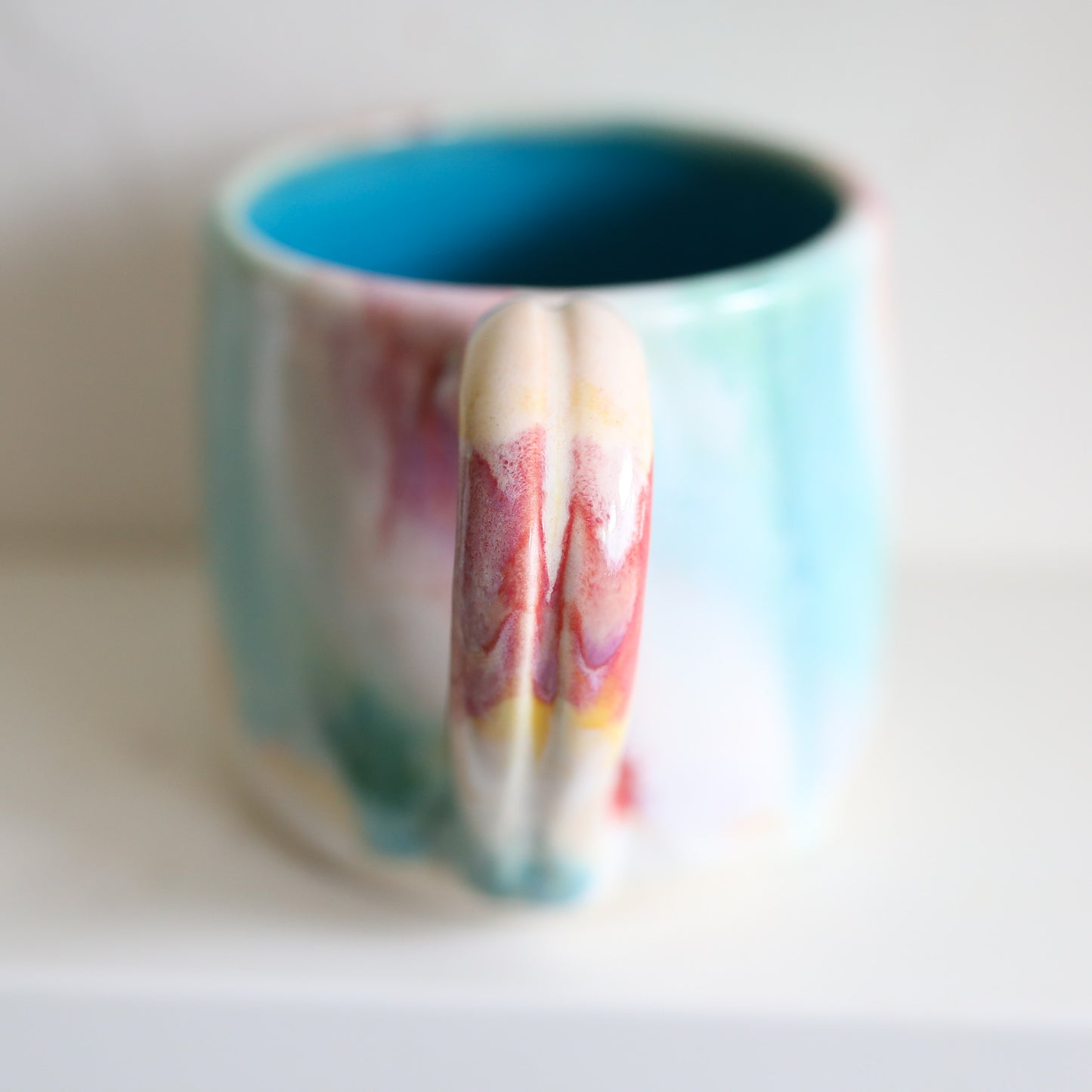 TCK #1618 Rainbow Melt Mug