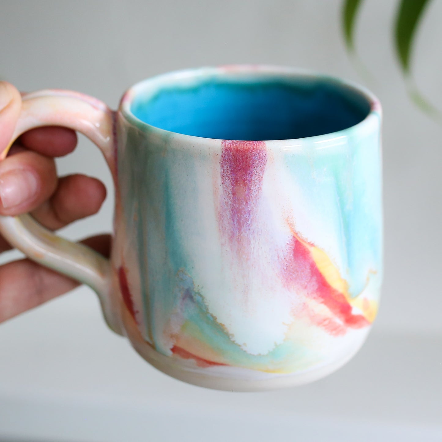 TCK #1619 Rainbow Melt Mug