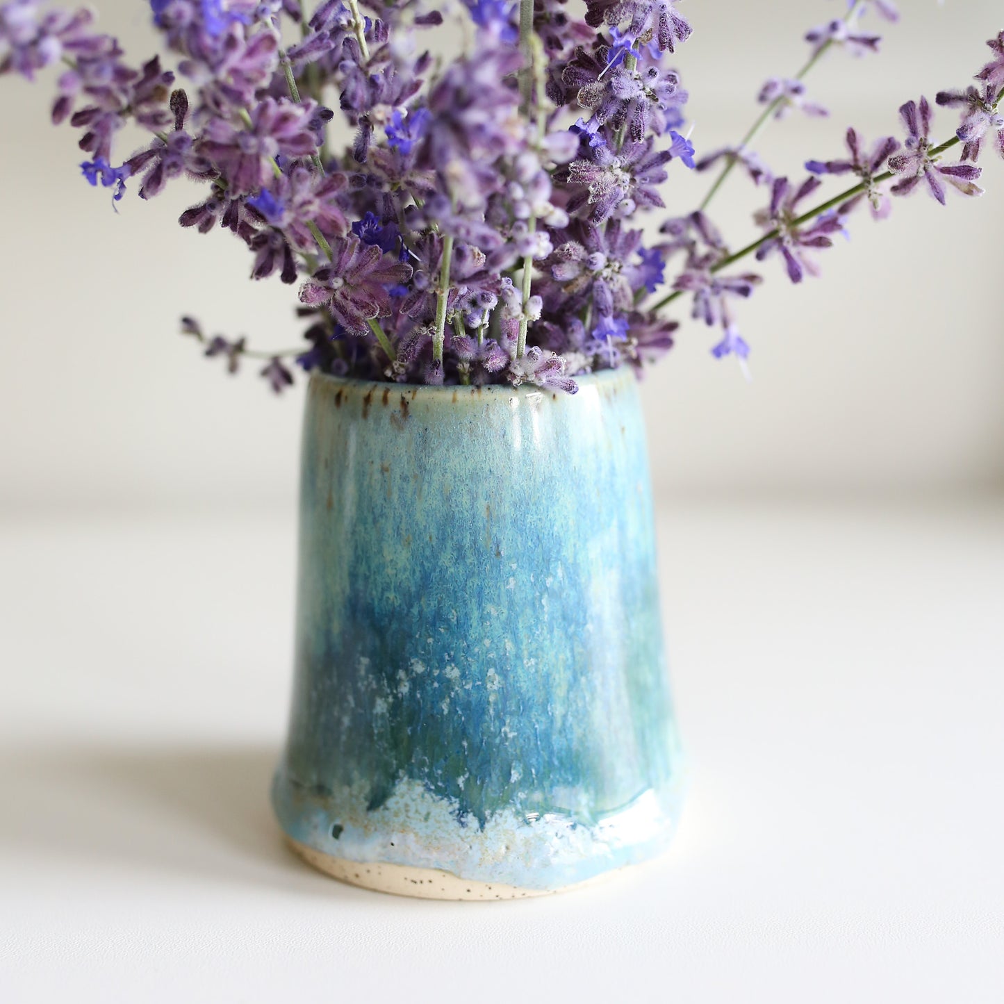 TCK #1610 Blue Melt Vase