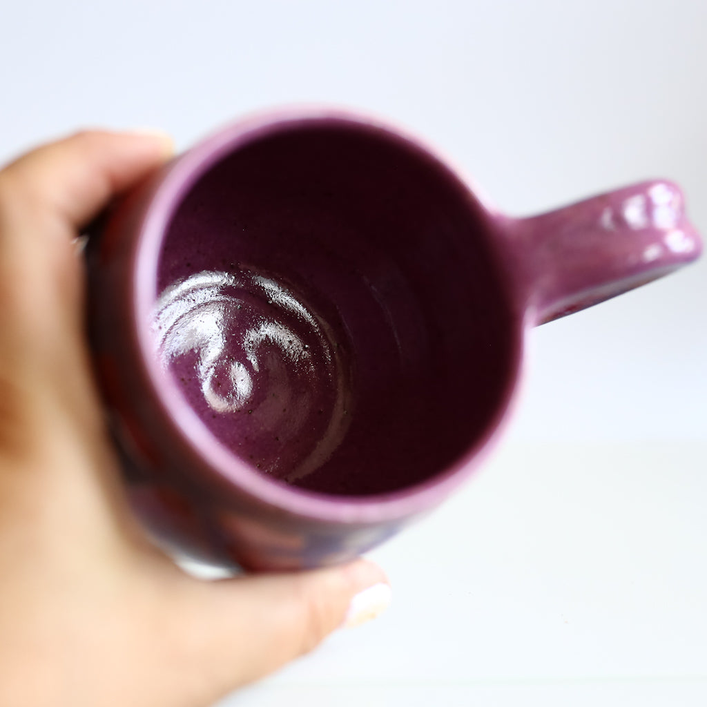 TCK #1334 Monarch Mug in Purple
