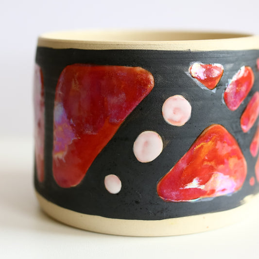 TCK #1331 Monarch Planter in Red