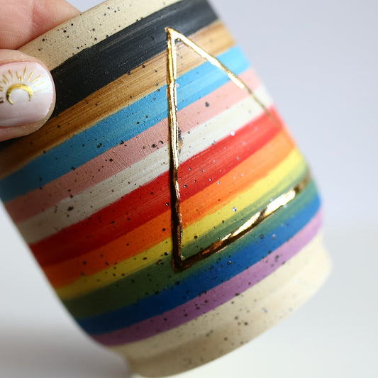 TCK #1338 PRIDE Triangle Planter
